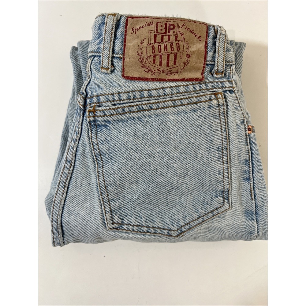 Vintage Bongo Jeans Womens 7 ‎ By Gene Montesano Y2k Made In USA